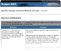 Link to Objectives and Strategies.