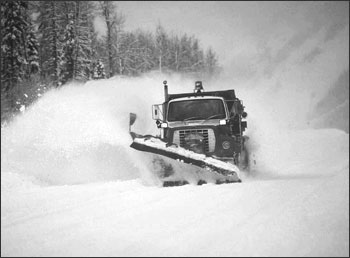 Photograph -- Snowplow.