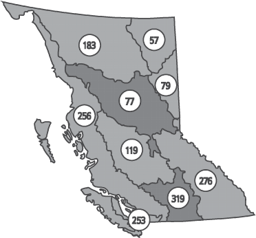 Figure 3. Number of Threatened, Endangered or Special Concern Species.